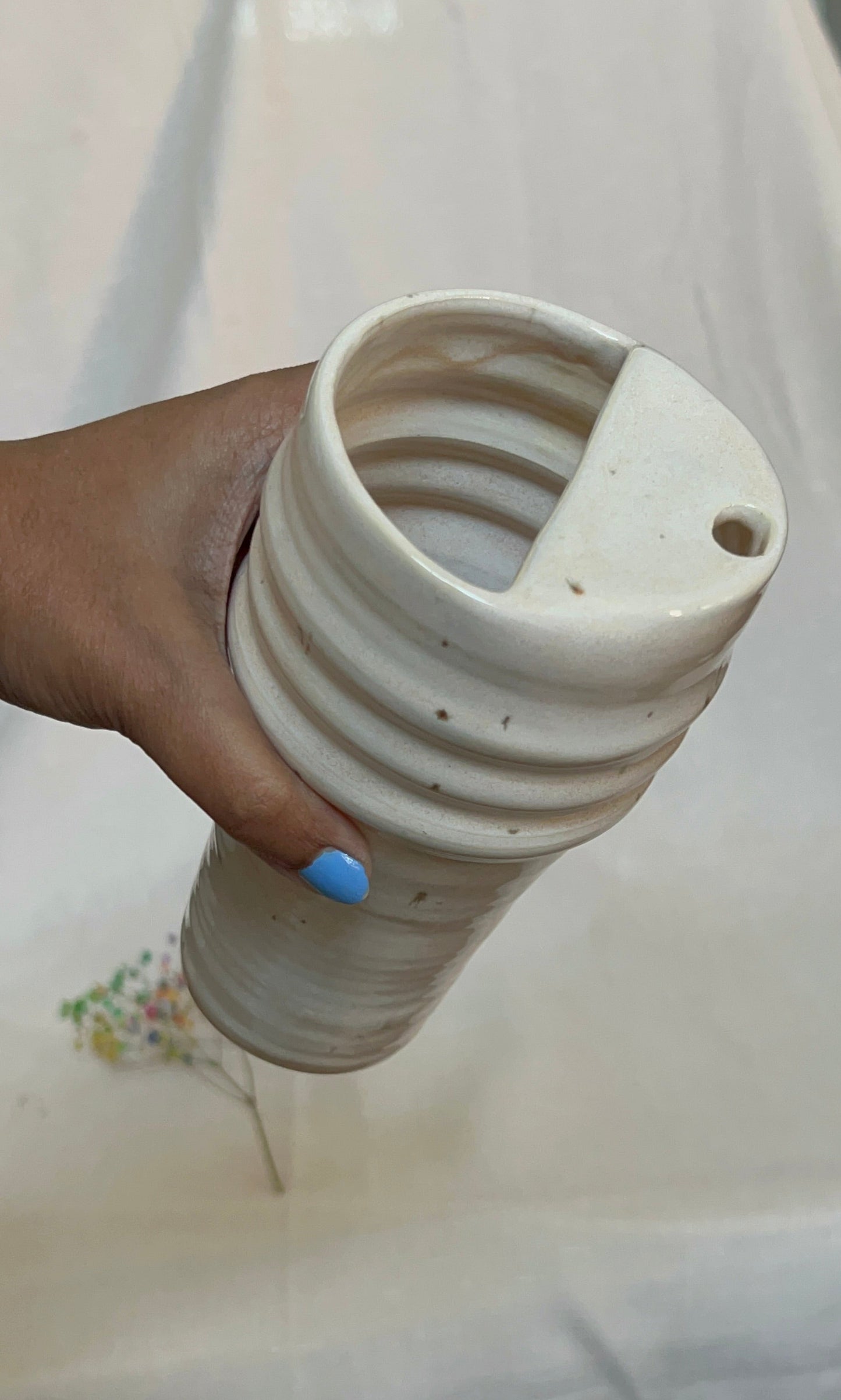 To Go Sippy Cups - Egg shell