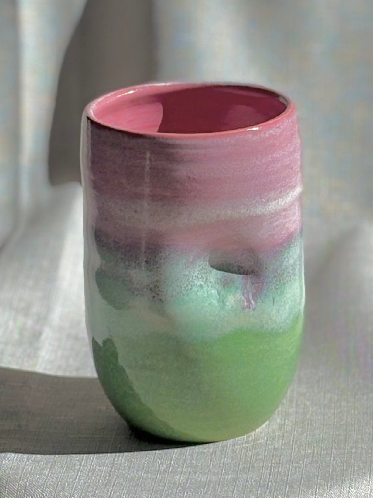 T(h)umblers - Watermelon (pink cup)