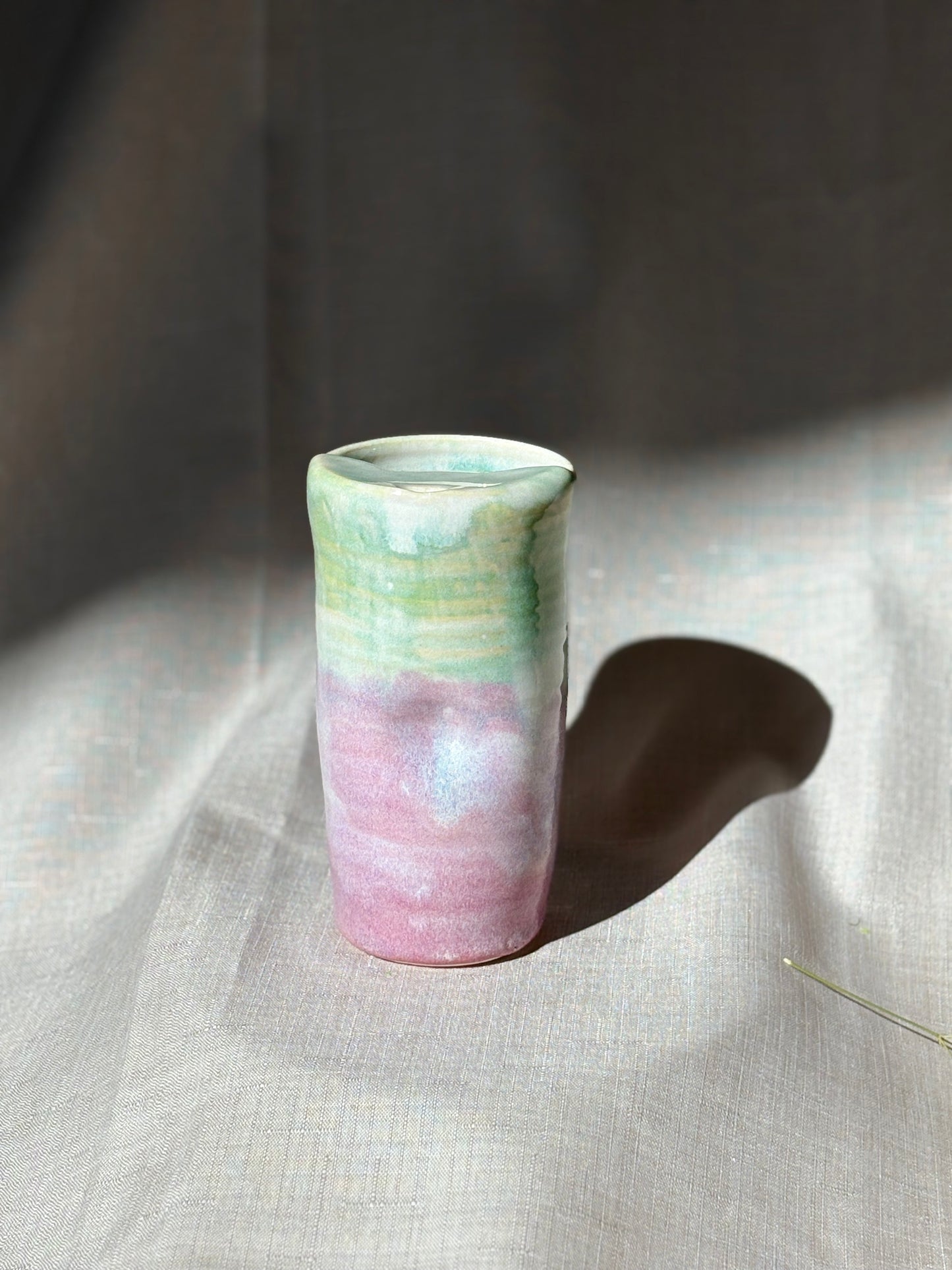 To Go Sippy cups- Strawberry Matcha