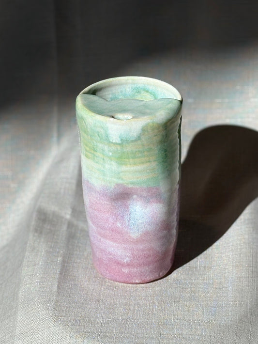 To Go Sippy cups- Strawberry Matcha