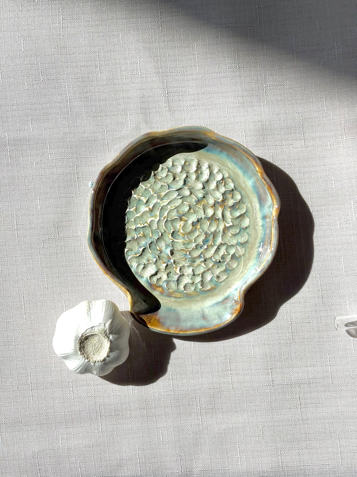 Garlic Grater - Torquoise river