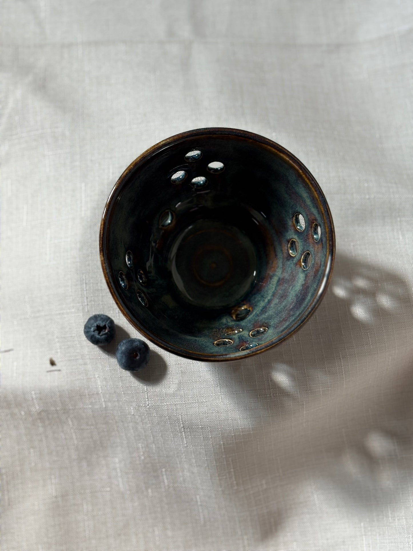 Mini berry bowl-(in built drip dish)- Stardust