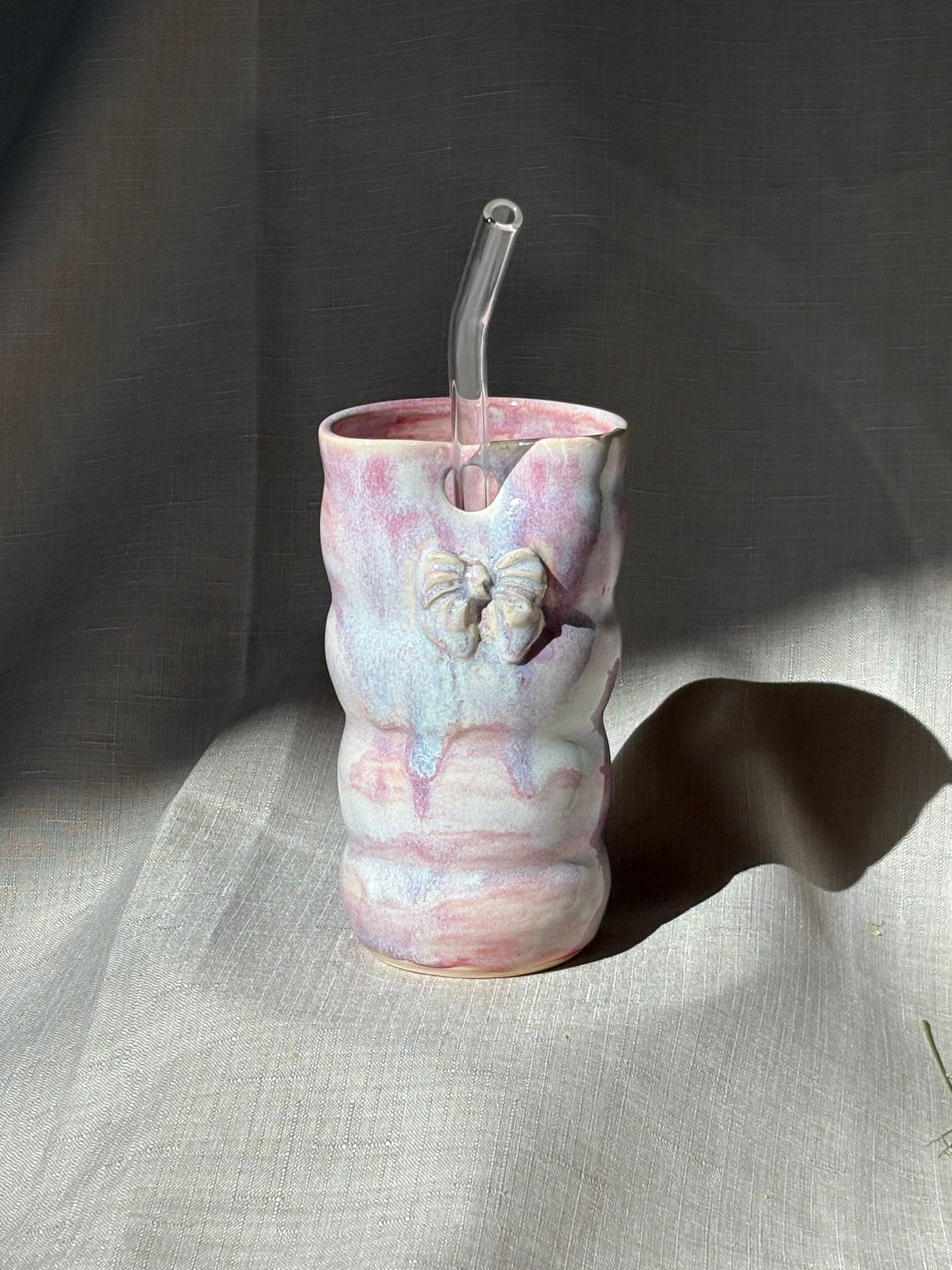 Straw Cups - Cotton candy