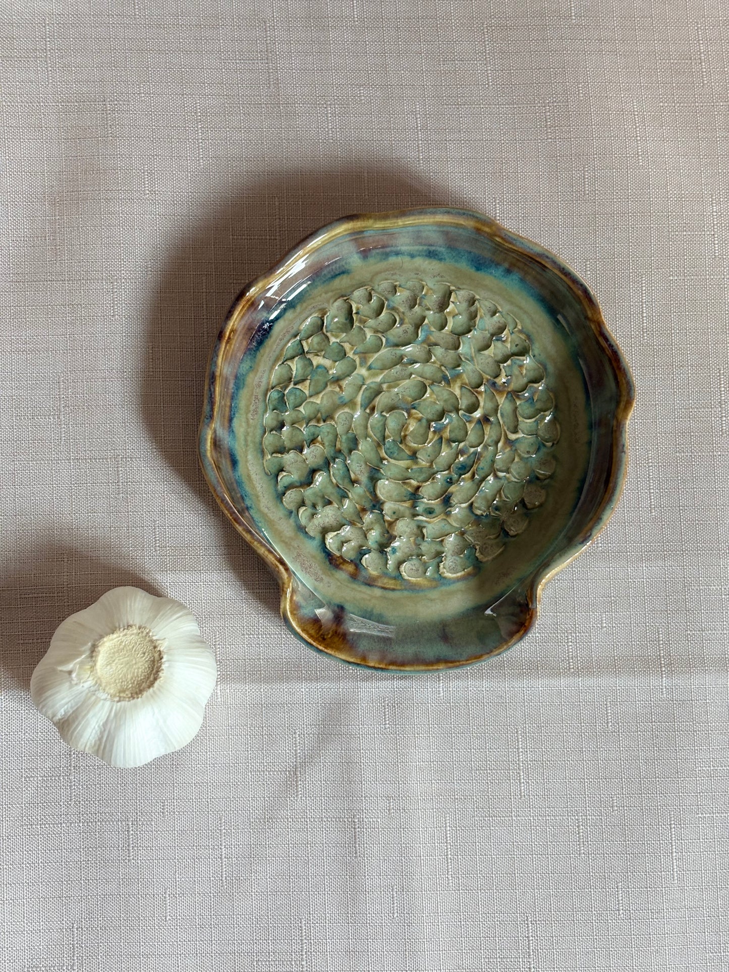 Garlic Grater - Torquoise river