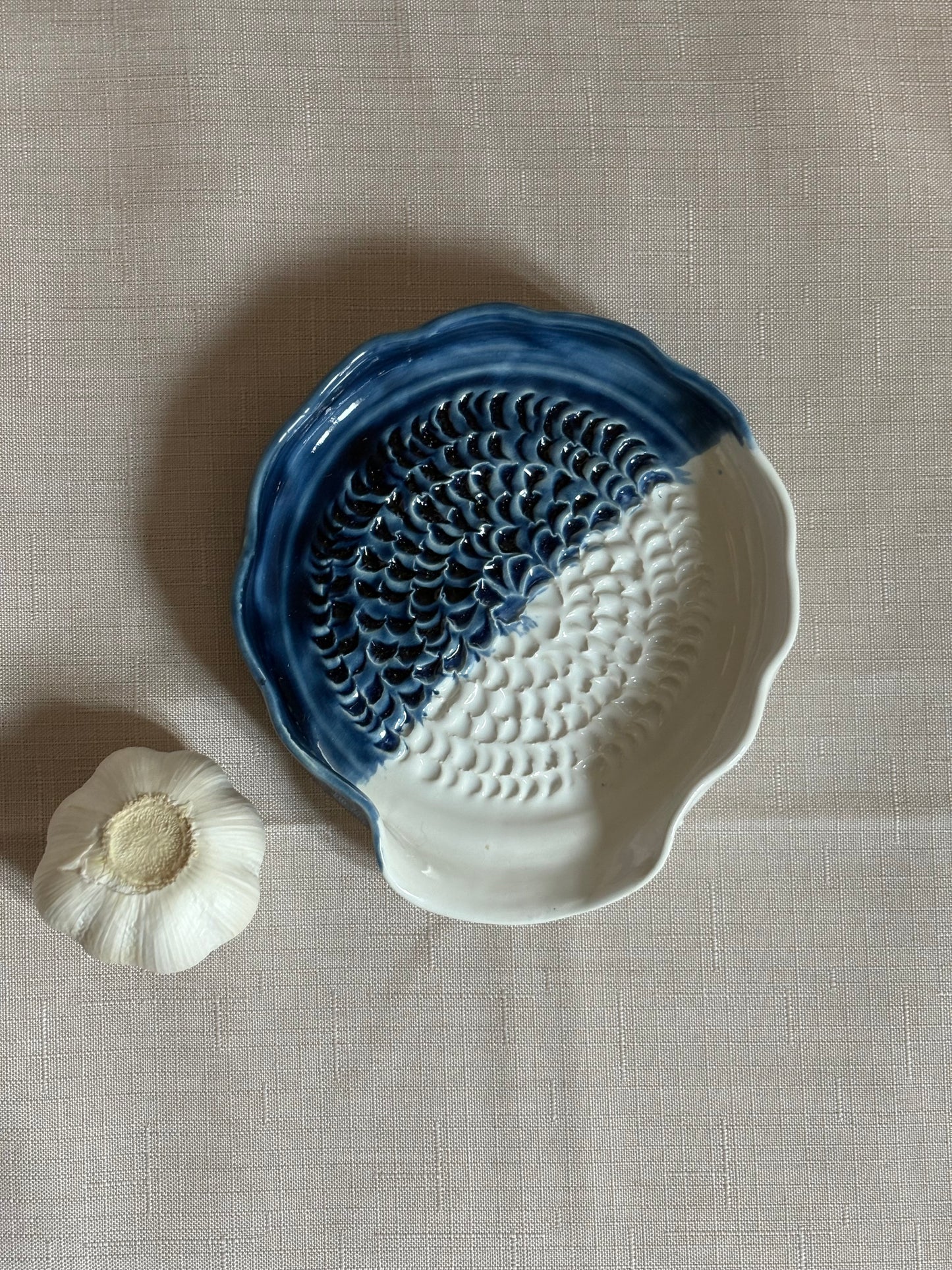 Garlic Grater - Azure