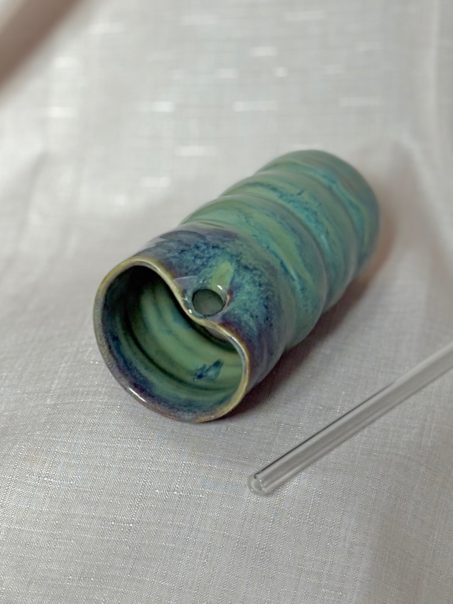 Bubble Straw Cups 
- Blue Rain