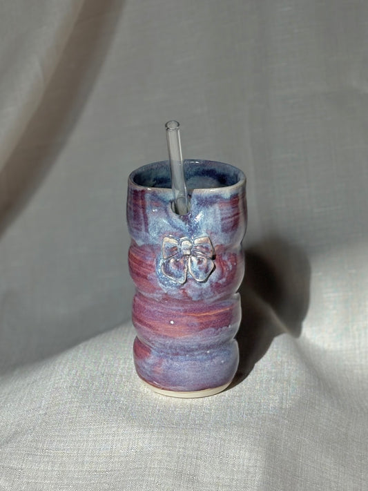 Bubble Straw Cups - Blueberry